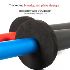 Ensemble d'épée d'entraînement en mousse, 2 pièces, équipement d'entraînement d'arts martiaux, antidérapant, léger, rembourré, Sparring Bokken pour la pratique des adultes