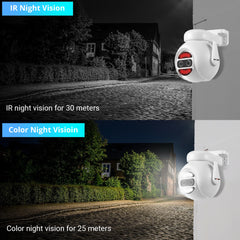 CamHi CamHipro-Caméra IP de permission de Sécurité PTZ, 8MP, 4K, 5MP, 4MP, Wi-Fi, CCTV, Document de Suivi de Mouvement, Vision Nocturne