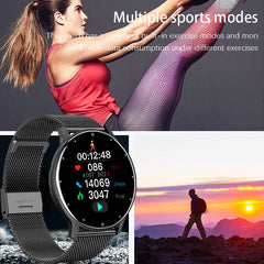 LIGE-Montre de sport connectée pour les femmes, écran tactile, étanche conforme à la norme IP67, Bluetooth, pour les téléphones Android et iOS, 2025