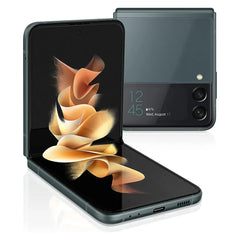 Samsung Galaxy Z Flip 3 Z Flip3 5G F711U1 F711N F711B Original 6.7 "AMOLED NFC Snapdragon débloqué pliable 99% nouveau téléphone portable
