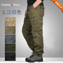 Pantalon tactique pour hommes, grande taille, ample, décontracté, salopette de course, pantalons de survêtement pour hommes, sport, randonnée, vêtements de plein air, pantalons de travail