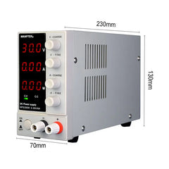 DC laboratoire 30V 10A mini commutation régulée laboratoire réglable alimentation cc avec stabilisateur affichage de puissance 60V 5A alimentation de banc