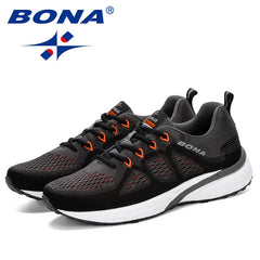 BONA baskets hommes chaussures Sport maille formateurs paniers légers Femme chaussures de course en plein air chaussures de Sport hommes