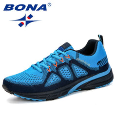 BONA baskets hommes chaussures Sport maille formateurs paniers légers Femme chaussures de course en plein air chaussures de Sport hommes