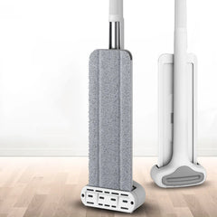Mmagic – serpillière pour le lavage des sols, nettoyage de la serpillière à rotation plate, seau de nettoyage des sols de la maison, nettoyage facile de la maison, rotation à 360 ° avec