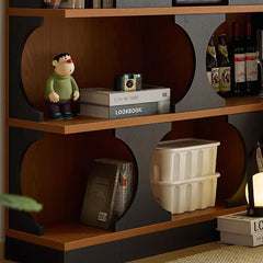 Armoires de salon classiques rétro derrière le canapé, armoires de salon en bois tendance, rangement, meubles de luxe modernes Vitrina