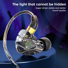 Olaf écouteurs filaires 3.5MM Jack/USB Type C Port dans l'oreille casque filaire Anti-chute stéréo Hifi écouteurs avec Microphone casque