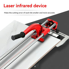 Machine Manuelle de Découpe de Carreaux, Poussoir de Carreaux Muraux, Alliage d'Aluminium, Double Piste, Infrarouge, Céramique B