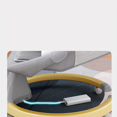 Chaise à bascule électrique pour bébé, berceau pour bébé à dormir, berceau réglable avec plateau à manger, moustiquaire musicale