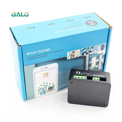 Contrôleur d'ouverture de porte de garage WiFi intelligent, télécommande de n'importe où, aucun concentrateur nécessaire, enregistrement historique, réglage de la minuterie, calendrier