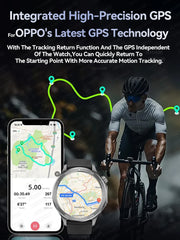 Nouveau pour montre OPPO X2 extérieur GPS piste Sport montre intelligente boussole pression altimètre 300mA grande batterie hommes femmes Bracelet intelligent