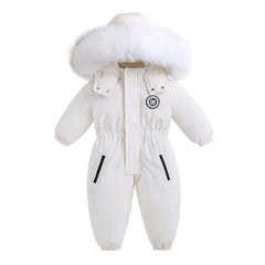 -30 degrés hiver Ski costume Plus velours bébé combinaison garçon salopette chaud enfants enfant en bas âge fille vêtements enfants vêtements manteau pardessus