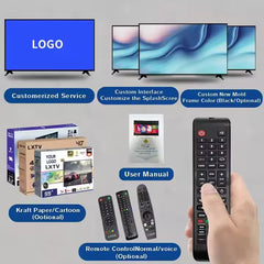 Téléviseurs intelligents télévision Lcd Led 32 43 50 55 65 75 85 pouces HD 2k 4k Android Google Tv écran d'affichage intelligent télévision réseau à domicile