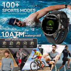 2025 nouvelles montres intelligentes GPS haut de gamme altimètre extérieur baromètre écran AMOLED boussole GPS intégrée sport militaire Smartwatch hommes