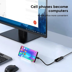 Câble compatible Type C vers HDMI, convertisseur USB C vers HDMI, adaptateur HDMI 4K USB 3.1, HDTV, pour PC portable MacBook