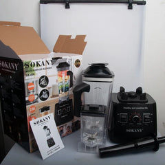 Houselin-Mélangeur professionnel en acier inoxydable, Shakes and SmUnvétérans wn ies, Pu123, Crush Ice, Ice Sabre erical, 5000 Watts