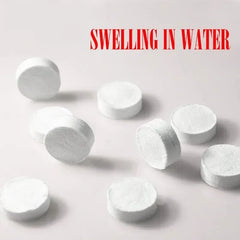 Serviette compressée jetable de Camping, 100 pièces, serviette de lavage du visage Portable pour hôtel de voyage, serviette absorbante, fournitures de Camping tactiques