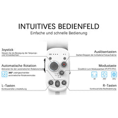 FeiyuModule Scorp Mini-P Kit pour Smartphone, Cardan 3 Axes, Tracker AI, Lumière d'appoint, iPhone 16 Pro Max, Stabilisateur Android