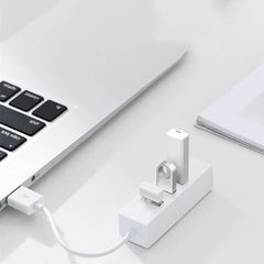 Hub USB Multi 2.0 Hub USB répartiteur adaptateur d'alimentation haute vitesse 4 ports tout en un pour PC Windows accessoires informatiques