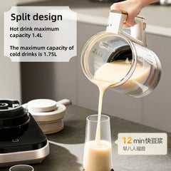 Mélangeurs haute vitesse à faible bruit 220V pour la maison, capacité de 1,75l, fréquence Variable, écran de commande tactile léger, nettoyage automatique