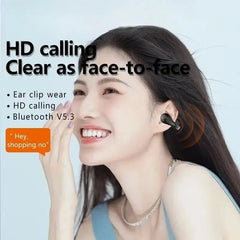 S22 Earclip sans fil Bluetooth casque OWS tactile lumière Mini haute qualité bouchons d'oreilles Anti-transpiration HD son stéréo universel casque