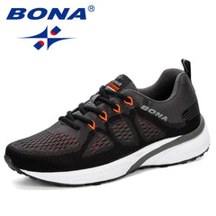 BONA baskets hommes chaussures Sport maille formateurs paniers légers Femme chaussures de course en plein air chaussures de Sport hommes