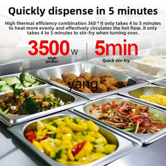 CX-Machine à Riz Frite existent, Intelligente, Commerciale, Artefact à Emporter