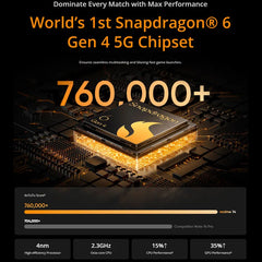 Realme 14 5G Smartphone Snapdragon 6 Gen 4 Chipset 120Hz 6.67 pouces AMOLED affichage 6000mAh batterie NFC Google Play téléphone portable