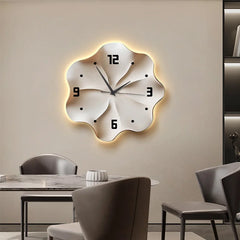 Style européen luxe horloge murale Lmitation 3D salon horloge murale créative décoration murale numérique Quartz horloge murale