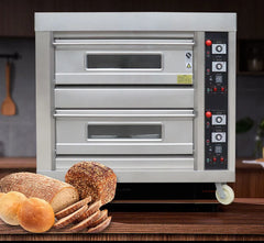 Four à Pizza professionnel, cuisson industrielle de pain au gaz, usage domestique Commercial