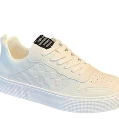 Baskets décontractées à lacets pour hommes, chaussures de planche design, plate-forme plate, chaussures de sport, chaussures de course canisées, mode