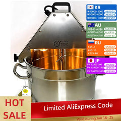 Agitateur alimentaire Pot 10L Machine à frire confiture alimentaire Sauce mélange Wok 220V automatique remuer Machine à frire cuisson mélange confiture faisant fabricant