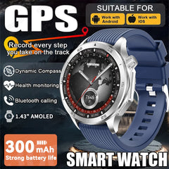 2025 nouveau pour montre OPPO X2 Smartwatch GPS Sport boussole piste fréquence cardiaque musique Bluetooth appel IP68 étanche AMOLED montre intelligente