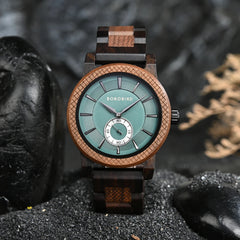 Montre en bois BOBOBIRD Top nouvelle montre-bracelet à Quartz pour hommes mode horloge d'affaires montres gravées Logo personnalisé grande boîte-cadeau d'anniversaire