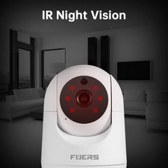 Fuers-Caméra de surveillance intérieure sans fil, suivi automatique, sécurité CCTV, moniteur pour bébé, 4K, 8MP, IP, WiFi, Tuya Smart Home