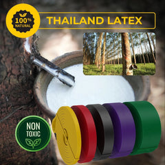 Bandes élastiques en latex naturel, équipement d'entraînement physique, gymnastique à domicile