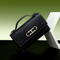 CH sac à bandoulière marque femmes sac lettre impression cuir Compact élégant sac à main sac fourre-tout exquis mode femmes sac