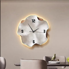 Style européen luxe horloge murale Lmitation 3D salon horloge murale créative décoration murale numérique Quartz horloge murale