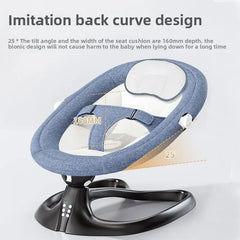 Électrique apaisant bébé bascule inclinable berceau chaise électrique nouveau-né et sieste nourrissons apaisant bascule bébé balançoires