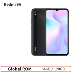 Xiaomi Redmi 9A Global Rom Smartphone 64GB/128GB téléphone portable 5000mAh 6.53 pouces MTK Helio G25 Octa Core 13MP téléphone intelligent Version CN