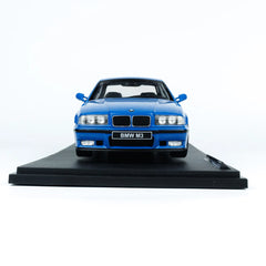 Modèle de voiture en alliage moulé sous pression, simulation BMW E36 M3 coupé bleu 1996, jouet de collection, cadeau, ornement d'affichage souvenir, échelle 1:18, Solido