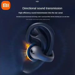 Xiaomi T7500 Bluetooth écouteurs Conduction osseuse sans fil Hifi stéréo sport étanche écouteur avec Microphone pour jeu musique