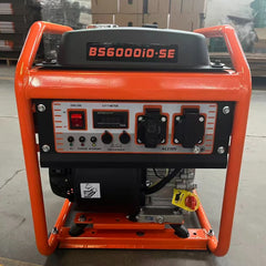 Générateur de fréquence variable Portable 4,5 kw, ensemble générateur 4,5 kw avec sortie monophasé 220v 2kw DC et AC, moteur 4 temps