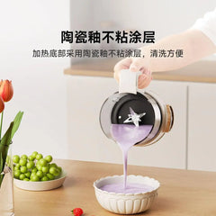 Mélangeur à grande vitesse avec fonction de chauffage, disjoncteur mural à son doux, petite Machine automatique pour le lait de soja, Liquidificadores