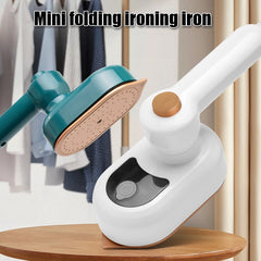 Mini Fer à Vapeur Pliable pour Déterminer les Vêtements, Outil Essentiel pour Voyage, Pulvérisation, Support de Presse et Repassage à Sec