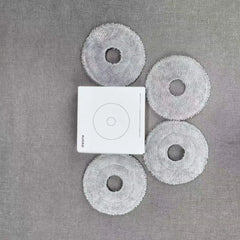 Dreame X40 Ultra/X50 Ultra pièces en tissu de vadrouille pour Dreame L10s Pro Ultra chaleur/L20 Ultra tampons de vadrouille rotatives accessoires d'origine