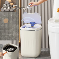 24L capteur Intelligent poubelle salle de bains seau à ordures électronique capteur Intelligent automatique poubelle pour cuisine toilette poubelle
