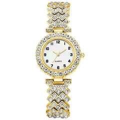 2024 2 pièces de luxe mode femmes montre ensemble Bracelet en argent dames Quartz montre-Bracelet en alliage Bracelet pour dames ensemble de bijoux horloge cadeau