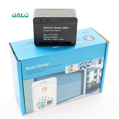 Contrôleur d'ouverture de porte de garage WiFi intelligent, télécommande de n'importe où, aucun concentrateur nécessaire, enregistrement historique, réglage de la minuterie, calendrier