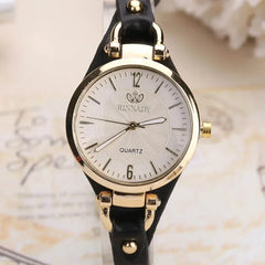 Simple femmes montre de luxe Design en cuir montre dames Quartz montre-bracelet couleur unie mode femmes cadeau montre Relojes Para Mujer